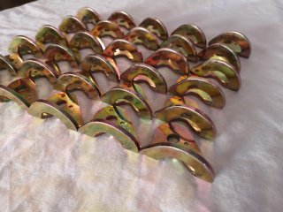 30 Plaquetas FIXE 1 M10 Acero Bicromatado