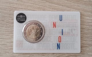 Coincard 2€ Francia 2020 conmemorativa S/C