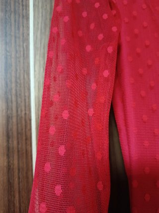 Vestido de flamenca rojo