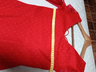 Vestido de flamenca rojo