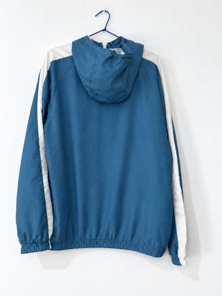 Nike Cortavientos Azul Capucha Talla L