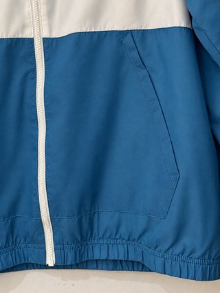 Nike Cortavientos Azul Capucha Talla L