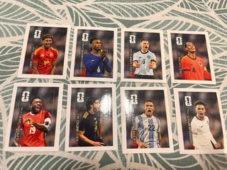 8 Cromos Coca Cola Mundial 2026