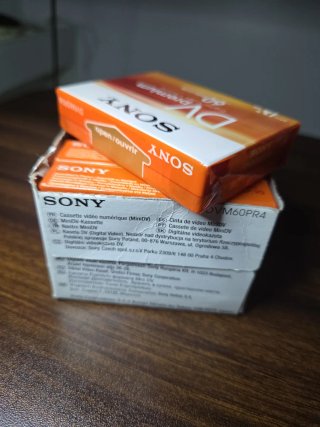 5 Cintas Video Sony MiniDV