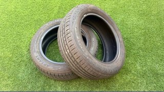 Dos neumáticos 205/55 R16 91V como nuevos.