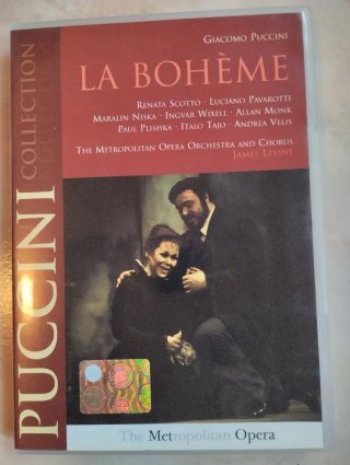 DVD La Bohème Puccini - The Metropolitan Opera