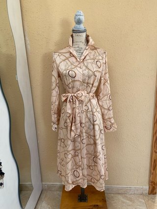 Vestido camisero vintage cadena S