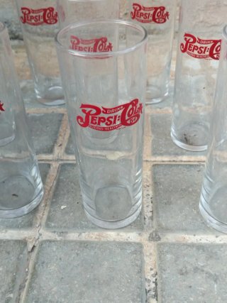 Antichi bicchieri Pepsi-Cola