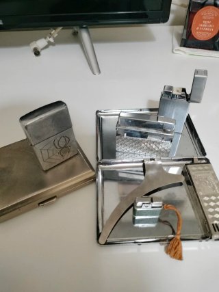 Set di 4 accendini vintage