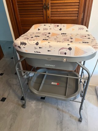 Bañera y cambiador bebé Costway
