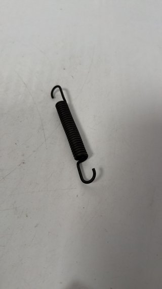 Muelle caballete negro para Suzuki, AY50A. Ref. 09443-C11028JEDN