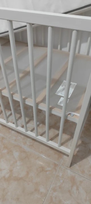 Cuna Blanca de Madera De IKEA