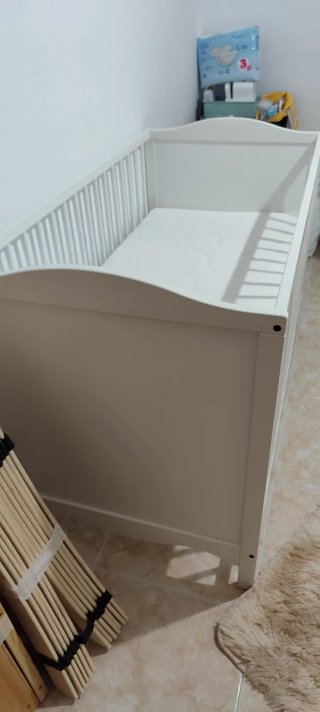 Cuna Blanca de Madera De IKEA