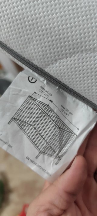 Cuna Blanca de Madera De IKEA