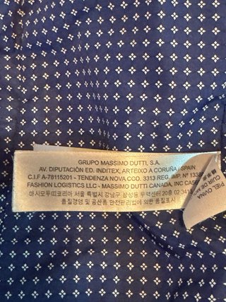 Chaqueta de Piel Roja Massimo Dutti