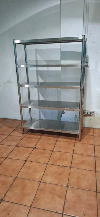 Estantería de Acero Inoxidable