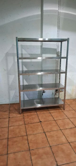 Estantería de Acero Inoxidable