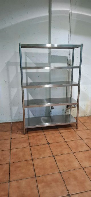 Estantería de Acero Inoxidable