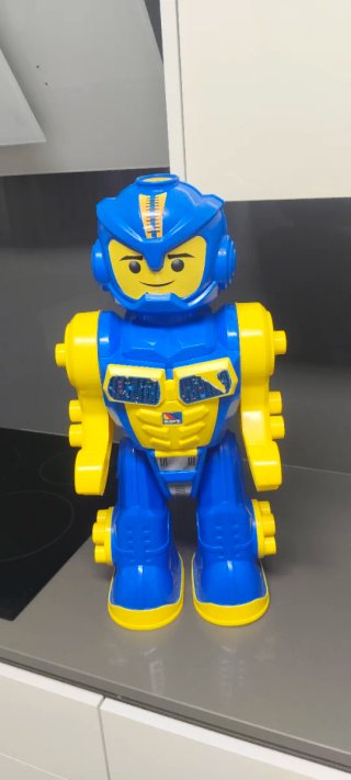Muñeco Robot Grande Tipo Lego