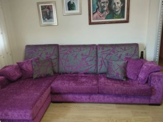 Sofá Chaise Longue Morado
