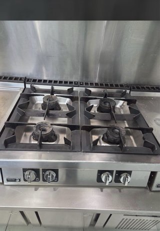 Cocina de gas Fagor 4 fuegos