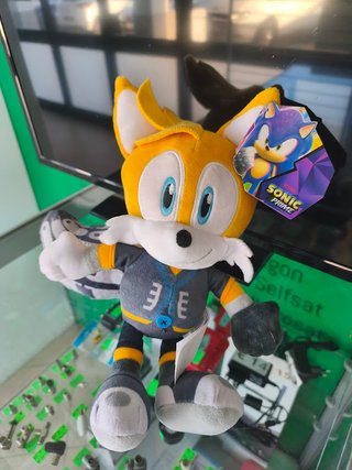 Peluche Sonic Prime Tails Nine 32cm