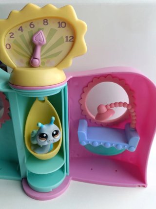 Enfermería Littlest Pet Shop con 3 figuras