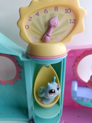 Enfermería Littlest Pet Shop con 3 figuras