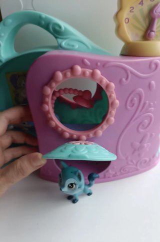 Enfermería Littlest Pet Shop con 3 figuras