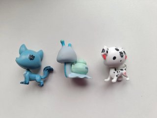 Enfermería Littlest Pet Shop con 3 figuras