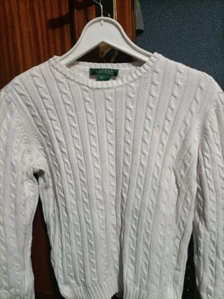 Jersey Ralph Lauren Blanco Talla S