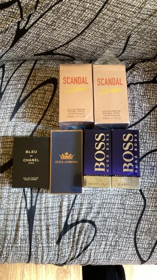 Lote de 6 Perfumes de Marca