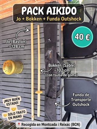 COMPLETO PACK DE AIKIDO / ARTES MARCIALES