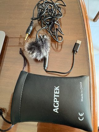 Micrófono AGPTEK USB-C y Jack 3.5mm