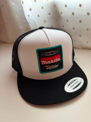 Gorra Makita Snapback Negra y Blanca