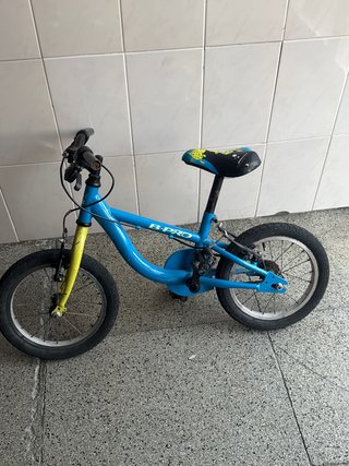 Bicicleta Infantil B-Pro Azul