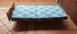 Cama Plegable con Estructura Metálica