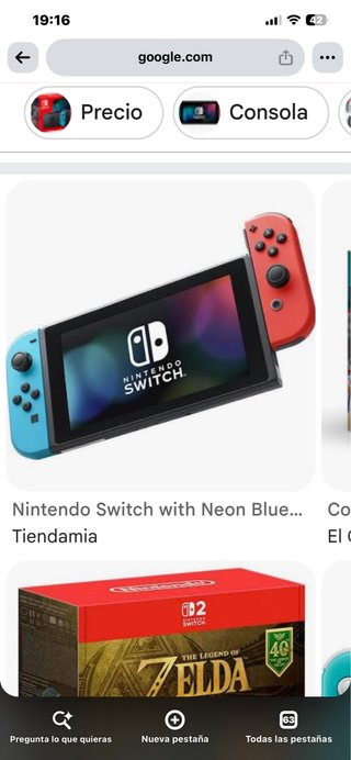 Nintendo Switch Neon Blue/Red