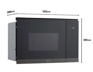 Microondas LG 592x396mm