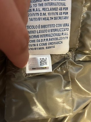 Plumífero Moncler para niño