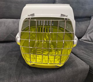 Transportín compacto para gatos o perros