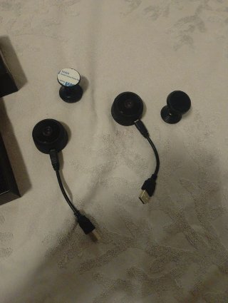 Set di 2 Microcamere di Sorveglianza