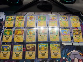Lote Cartas Pikachu 30 Aniversario