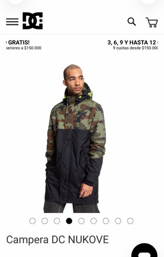 Campera DC Shoes Nukove T M