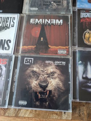 Lote de 10 CDs de Rap y Hip Hop