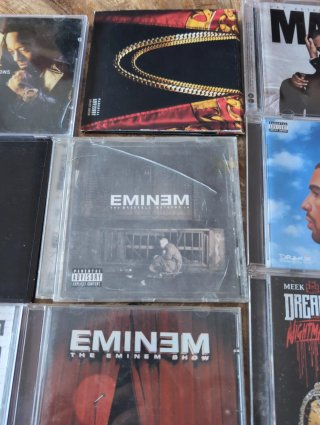 Lote de 10 CDs de Rap y Hip Hop