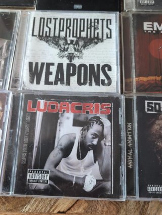 Lote de 10 CDs de Rap y Hip Hop