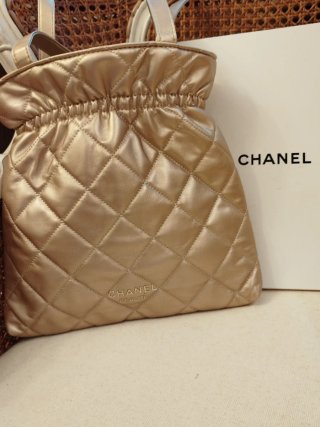Borsa Chanel Oro Trapuntata