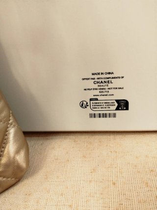 Borsa Chanel Oro Trapuntata