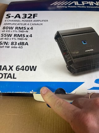 Etapa de potencia Alpine S-A32F